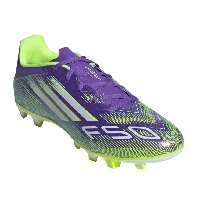 Adidas F50 Club FG / MG M JI0043 Chaussures de football violet 2
