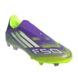 Adidas F50 League LL FG / MG M JH7734 Chaussures de football violet 2
