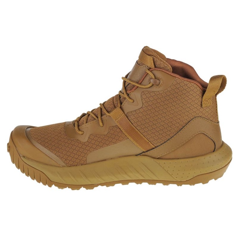 Chaussures sportives masculines Under Armour Micro G Valsetz Mid 3023741-200 beige 2