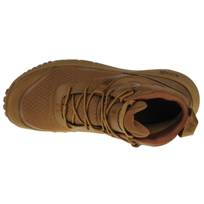 Chaussures sportives masculines Under Armour Micro G Valsetz Mid 3023741-200 beige 3