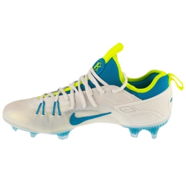 Nike Huarache 9 Elite La Lax SG M FV6147-100 Chaussures de football blanc 1