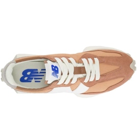 Chaussures de sport pour femmes New Balance 327 Sneakers Suede Orange (U327CI) 2