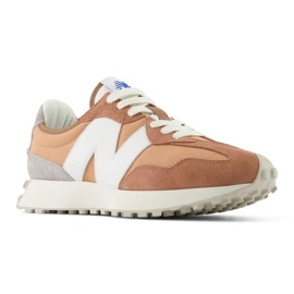 Chaussures de sport pour femmes New Balance 327 Sneakers Suede Orange (U327CI) 3