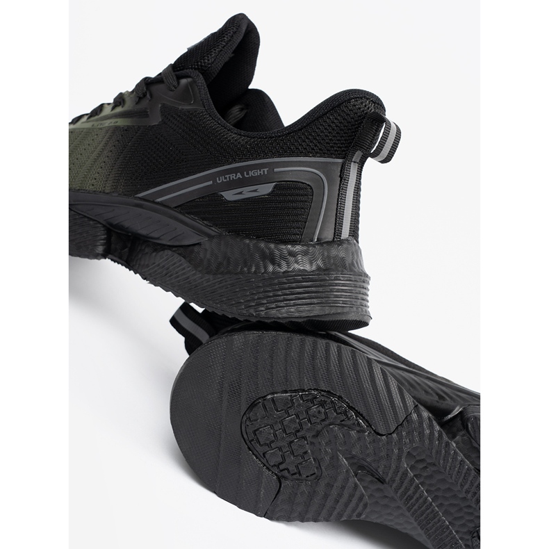 DK Chaussures de sport vert foncé pour hommes 1