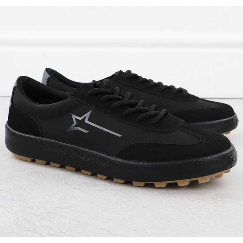 Sports Sports's Black Sneakers Big Star NN174118 1 Sports Sports's Black Sneakers Big Star NN174118 1