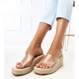 Espadrilles transparentes topponne Flicity incolore 2