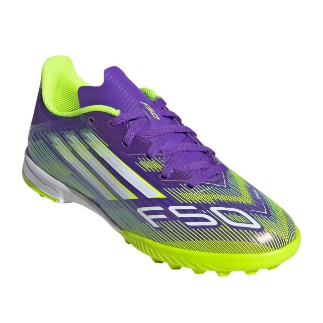 Adidas F50 League TF Jr Ji0000 Chaussures de football violet 1