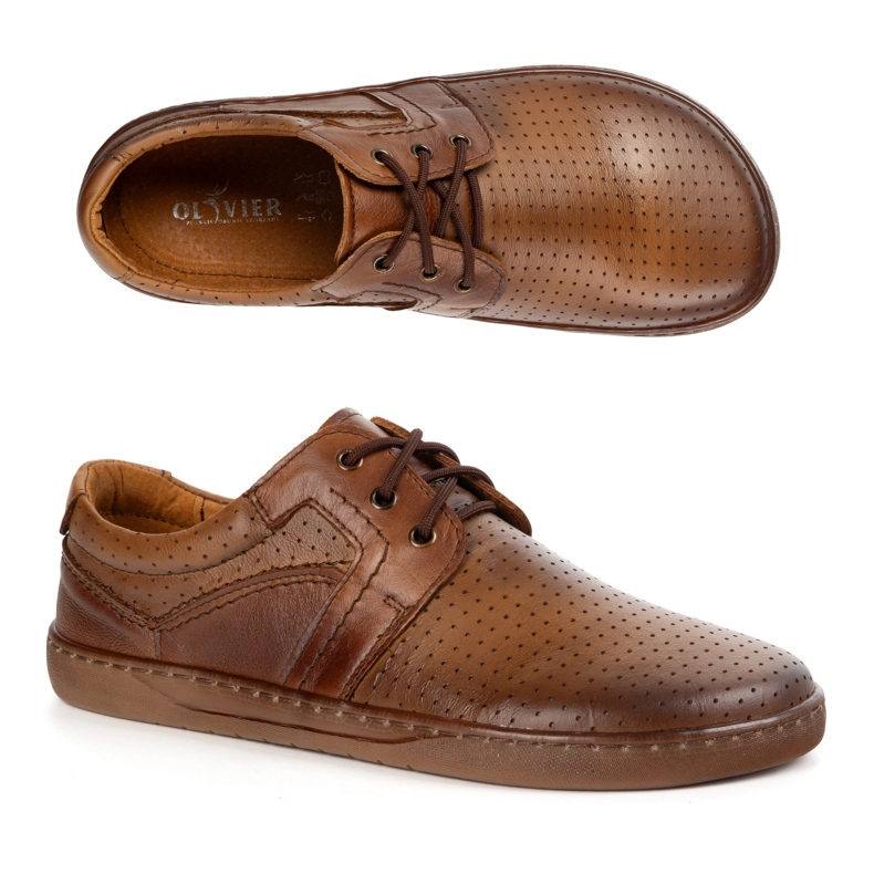 Olivier Hommes aux pieds nus brun 1 Olivier Hommes aux pieds nus brun 1