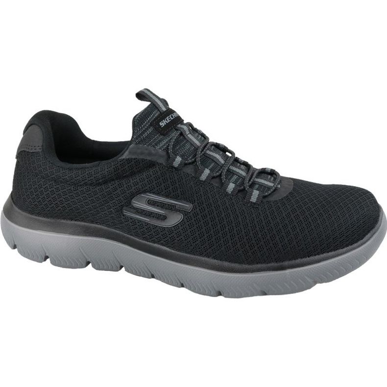 Sommets Skechers M 52811-BKCC le noir 1