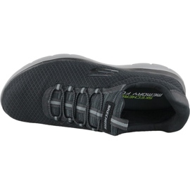 Sommets Skechers M 52811-BKCC le noir 3
