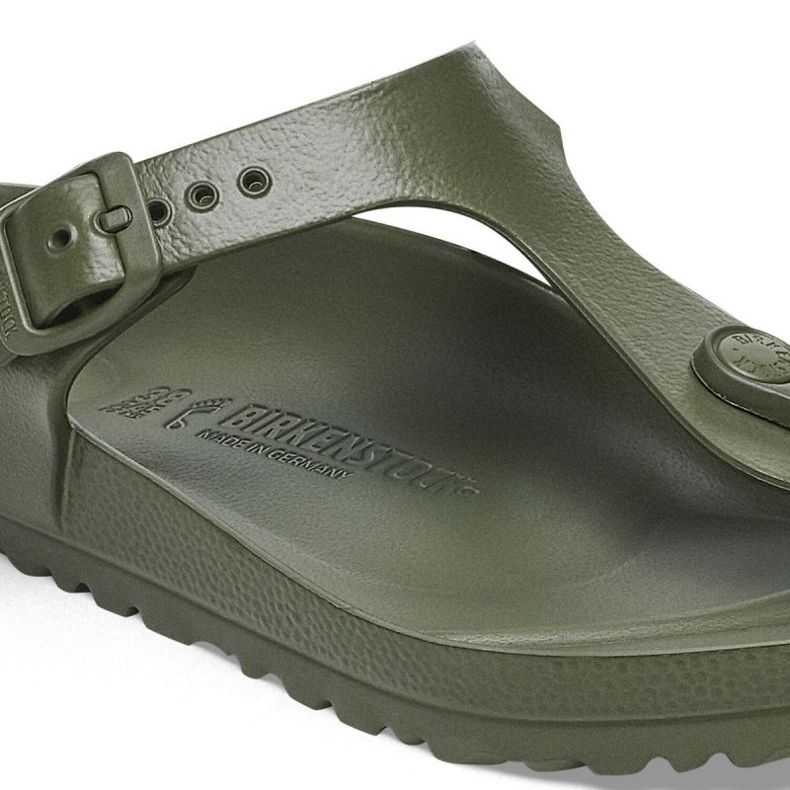 Flip pour hommes -flops birkenstock gizeh eva 1019143 vert 4