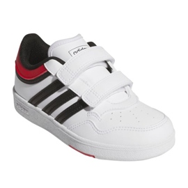 Chaussures Adidas Hoops 4.0 CF C JR JQ7863 blanche 1