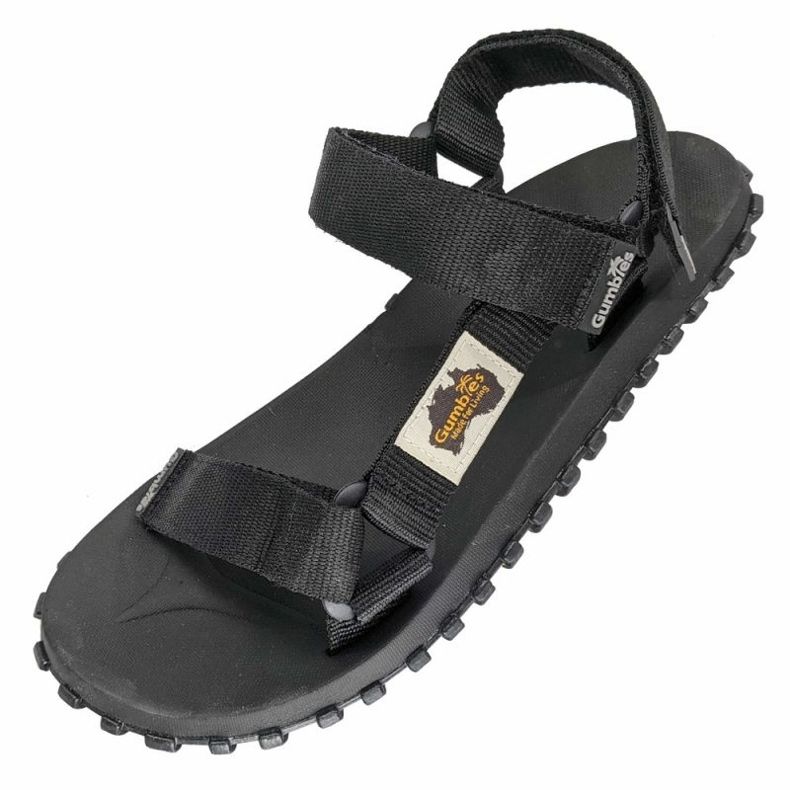 Sandales masculines Gumbies Scrambler Sandal G-SC-Uni-Black noir 2