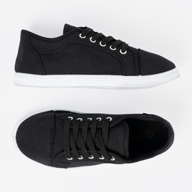 Shelvt Baskets à lacets noirs le noir 1