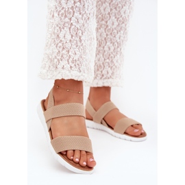 Boto Sandales féminines classiques Pissed Beige Felira 2