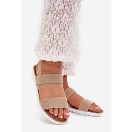 Boto Sandales féminines classiques Pissed Beige Felira 1