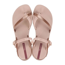 Sandales de sable de mode ipanema VIII 82842 AR640 rose 2