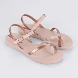 Sandales de sable de mode ipanema VIII 82842 AR640 rose 3