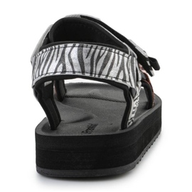 Sandales D.Franklin Forest High Strips Imprimé animal DFSH404002-ABLA noir 2