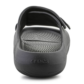 Tongs Crocs Mellow Luxe Recovery Slide 209413-001 le noir 3