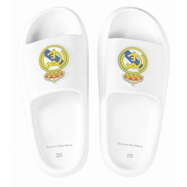 Real Madryt Les tongs de la piscine de plage du Real Madrid EVA JR 2300006820B Flip -flops blanche 1