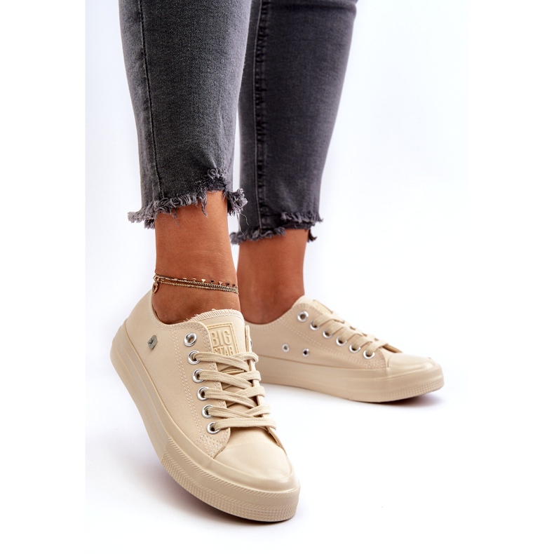 Baskets classiques pour femmes Big Star NN274286 Beige 5 Baskets classiques pour femmes Big Star NN274286 Beige 5