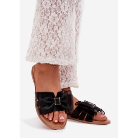 Boto Les tongs pour femmes à toit le noir 1 Boto Les tongs pour femmes à toit le noir 1