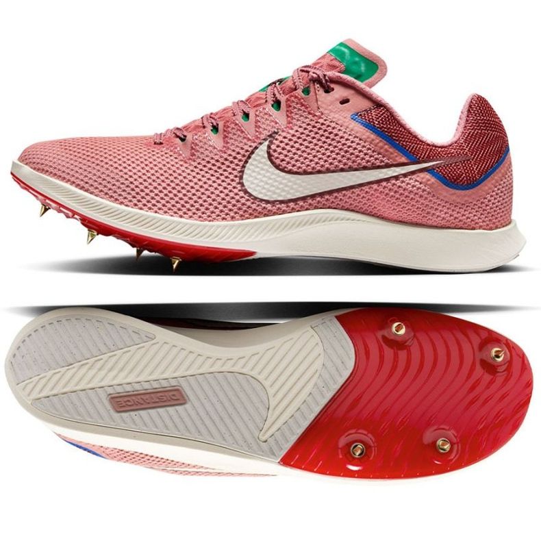 Chaussures, pointes Nike Rival Distance All HQ3493-600 rouge 1