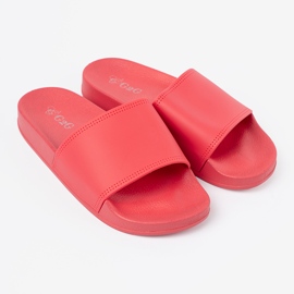 Shelvt Slippers pour femmes roses confortables 1