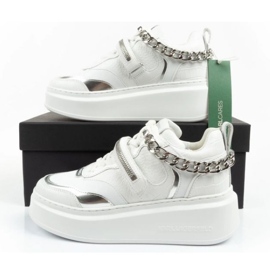 Chaussures de sport pour femmes Karl Lagerfeld Anakapri KL63543 01S blanc 7