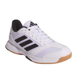 Adidas Ligra 8 dans M JI1505 Chaussures de handball blanche 1 Adidas Ligra 8 dans M JI1505 Chaussures de handball blanche 1