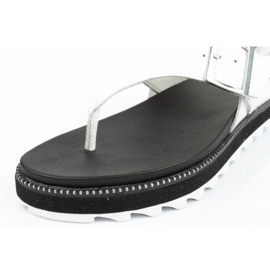 Sandales féminines Sorel NL6272-125 tongs blanche 5