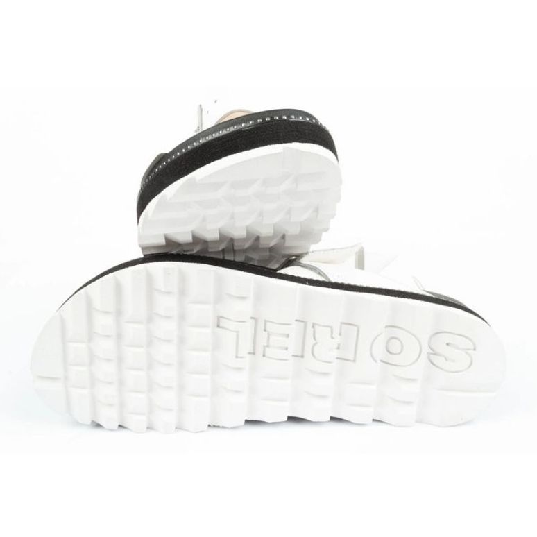 Sandales féminines Sorel NL6272-125 tongs blanc 6