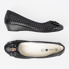 Shelvt Pompes de coin ouvert le noir 5