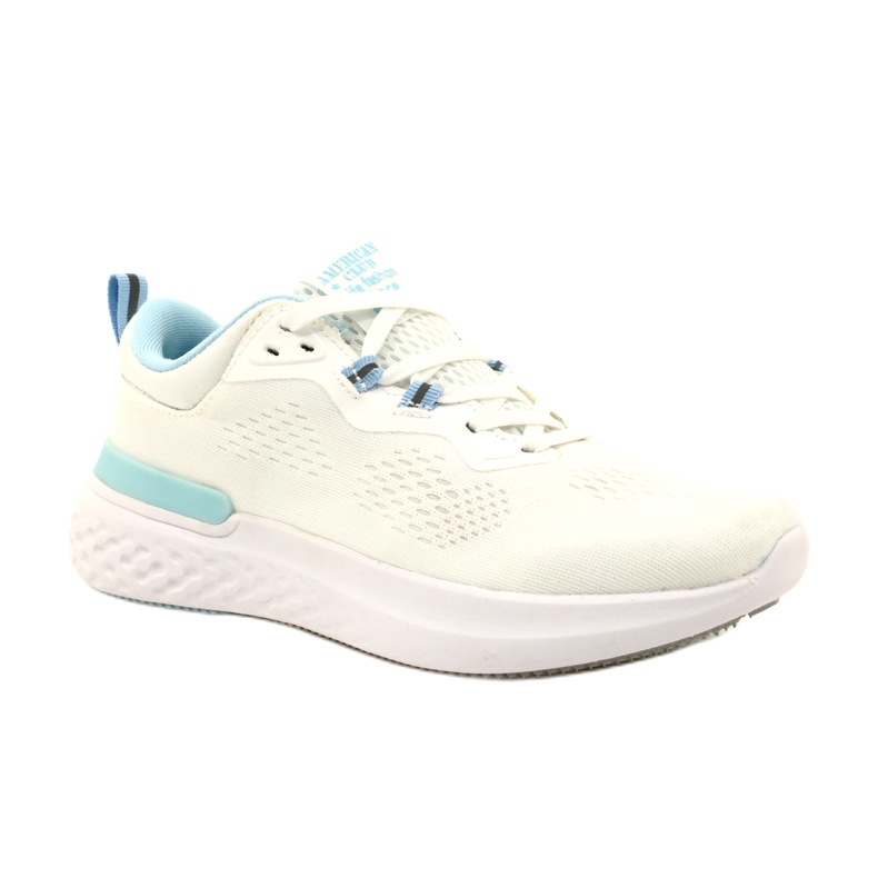 Chaussures de sport blanches American Club WT102/22 1