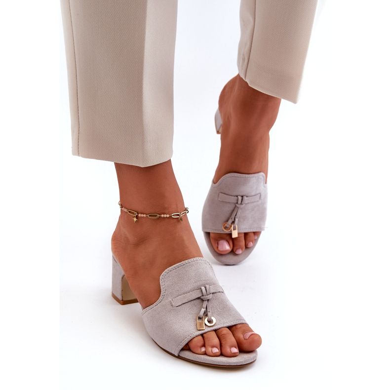 Seastar Les tongs pour femmes avec éco-chubby gris-gris 1