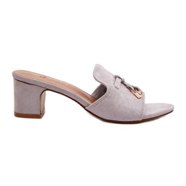 Seastar Les tongs pour femmes avec éco-chubby gris-gris 4