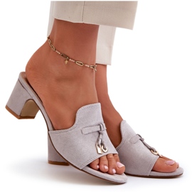 Seastar Les tongs pour femmes avec éco-chubby gris-gris 5