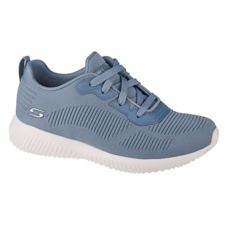 Skechers Bobs Squad-Tough Talk W 32504-LTBL Chaussures le noir bleu 1