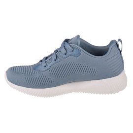 Skechers Bobs Squad-Tough Talk W 32504-LTBL Chaussures le noir bleu 2