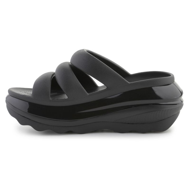 Tongs Crocs Mega Crush Triple Strap 209842-001 le noir 4