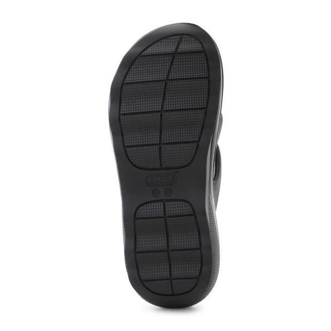 Tongs Crocs Mega Crush Triple Strap 209842-001 le noir 7