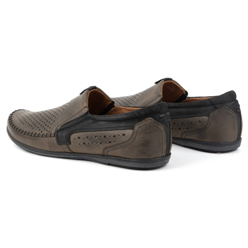 Olivier Mocassins homme cuir ajouré 0525 olive vert 3 Olivier Mocassins homme cuir ajouré 0525 olive vert 3