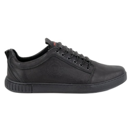 Polbut Chaussures décontractées en cuir pour hommes 2121/2 noir le noir 6 Polbut Chaussures décontractées en cuir pour hommes 2121/2 noir le noir 6