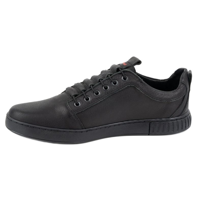 Polbut Chaussures décontractées en cuir pour hommes 2121/2 noir 7