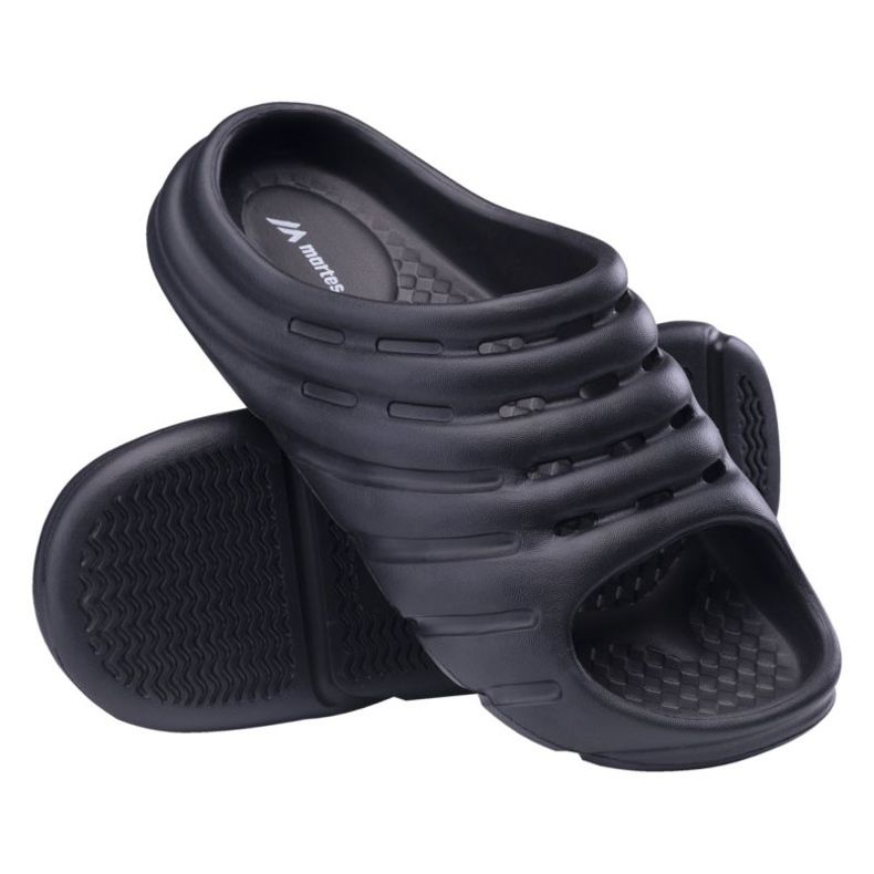 Martes Essentials Gras 92800598418 Les tongs masculins des hommes noir 1