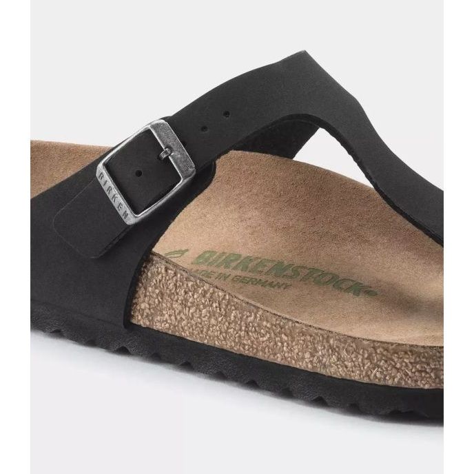 Flip pour hommes -flops birkenstock gizeh bs 1020380 le noir 4