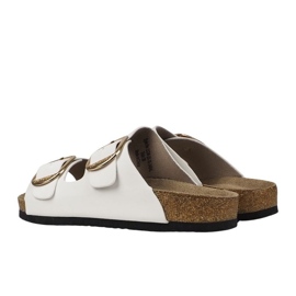 Slippers pour femmes Lee Cooper LCW-25-35-3484L White blanc 3