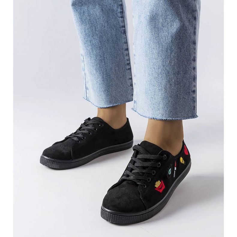 Baskets noires Kailey le noir 1