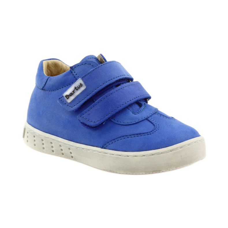 Chaussures pour garçons avec velcro Bartuś bleu 1 Chaussures pour garçons avec velcro Bartuś bleu 1